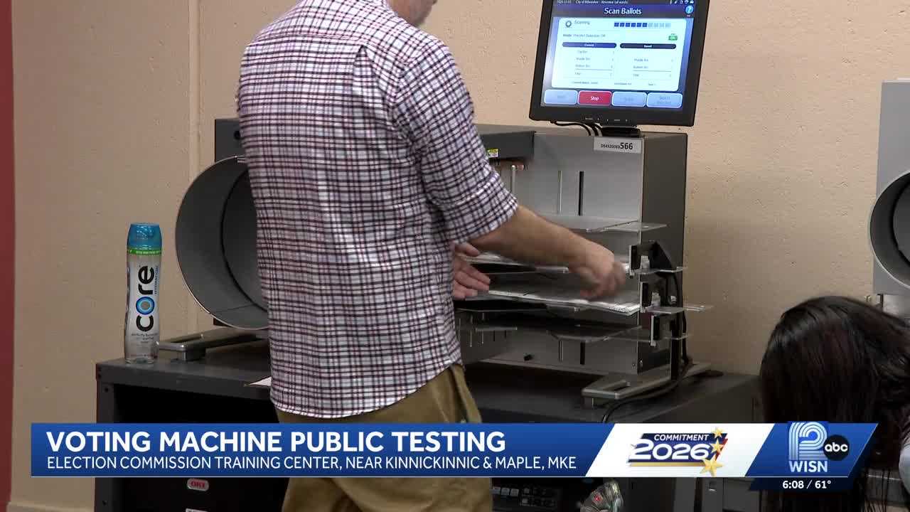 Milwaukee election officials test voting machines to prevent errors ahead of general election — WISN 12 Milwaukee, Irving Community news