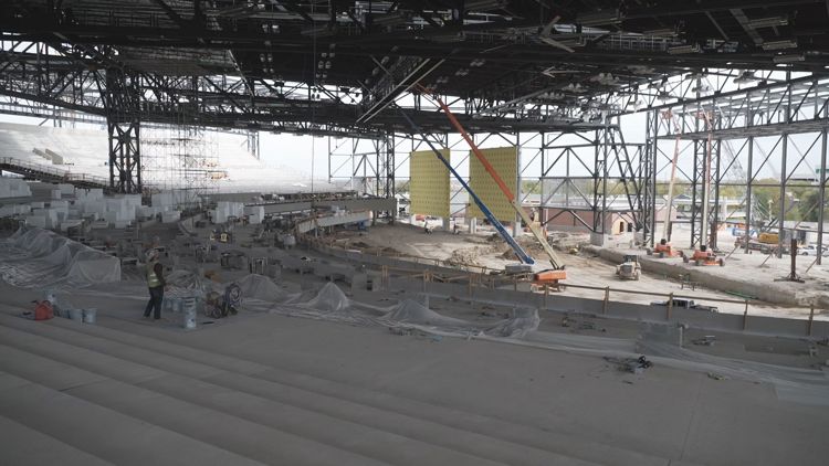 Exclusive look inside McKinney’s $300 million Sunset Amphitheater as construction moves forward — WFAA (Dallas-Fort Worth)
